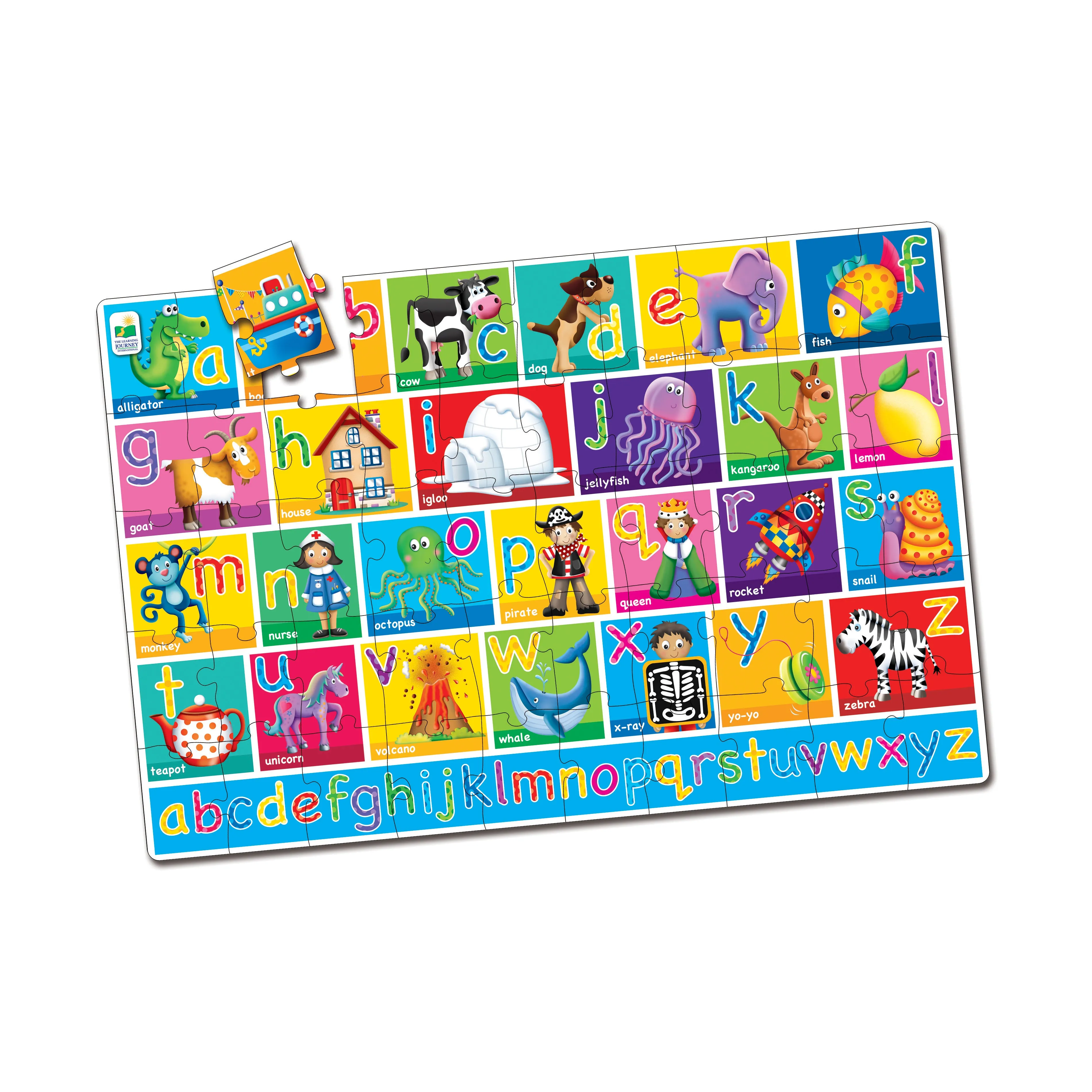 Alphabet Jumbo Floor Puzzle: 50 Pcs