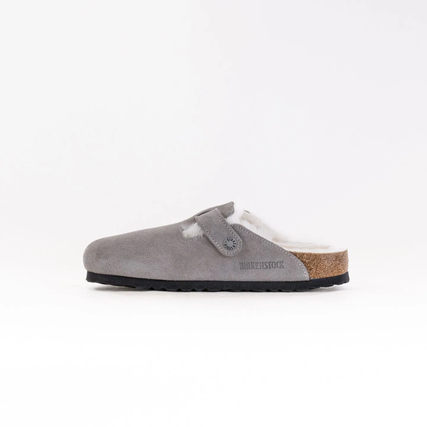 Birkenstock Boston Shearling (Women's) - Stone Coin