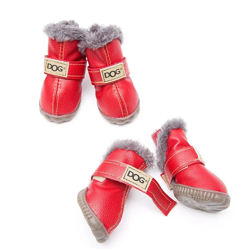 Dog Snow Boots - 4 Pcs/set Dog Uggs For Small Dogs