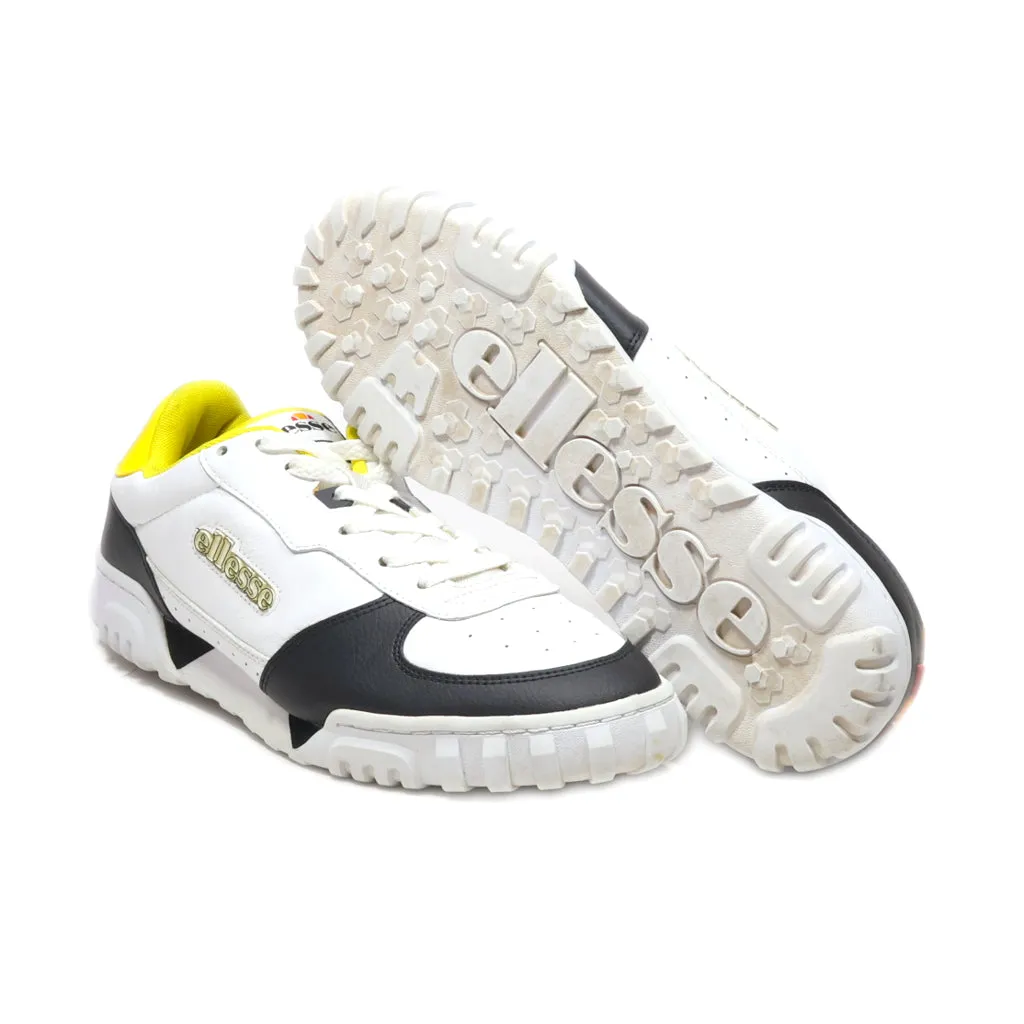 Ellesse Tanker Low-Top Sneakers Leather White Colour For Men