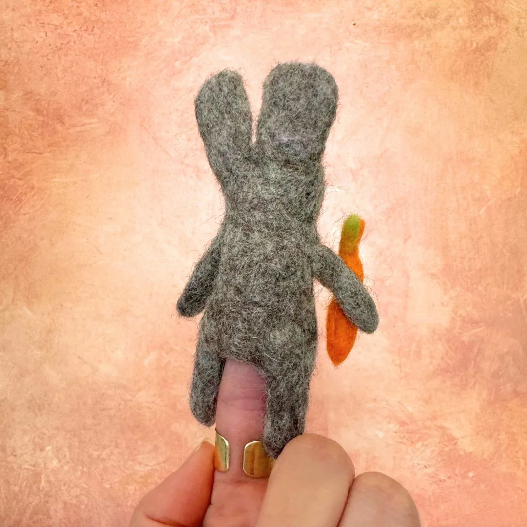 Felt Finger Puppet Creatures