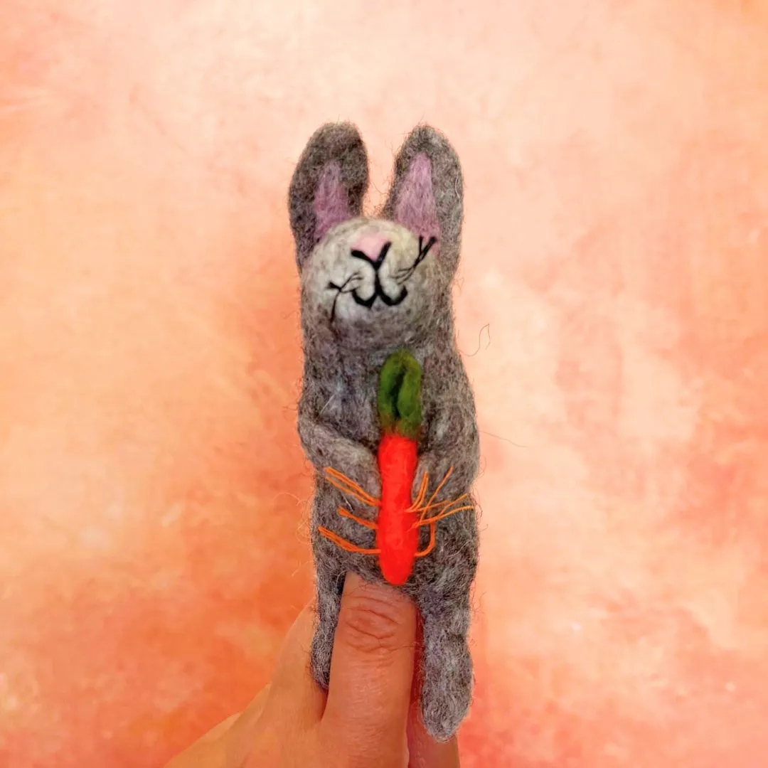 Felt Finger Puppet Creatures