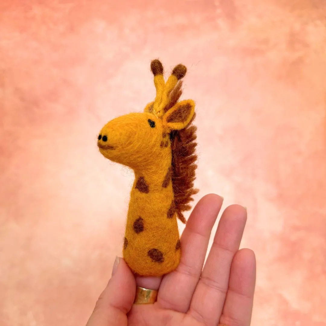 Felt Finger Puppet Creatures