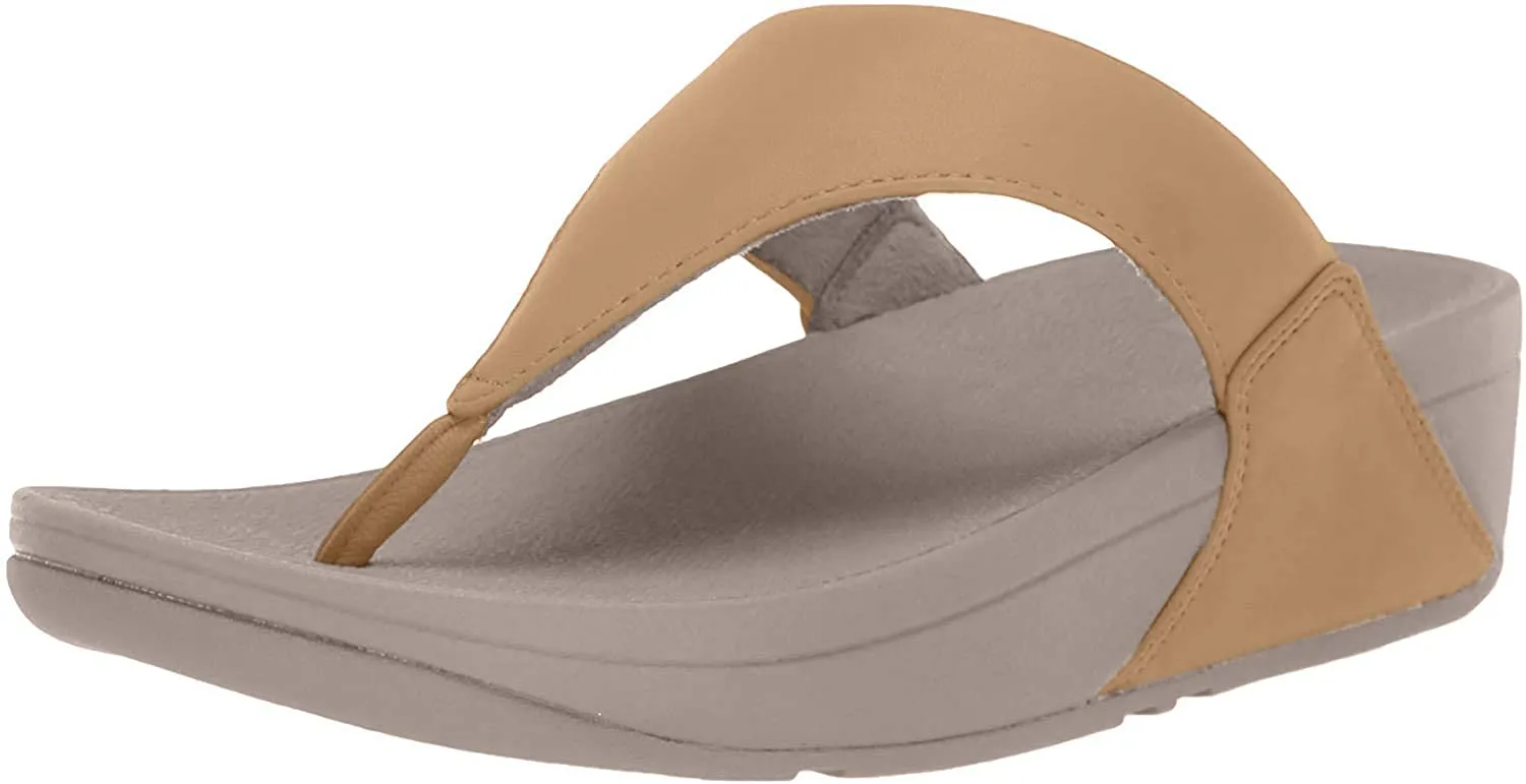 FitFlop Women's Lulu Leather Toe-Post Sandal