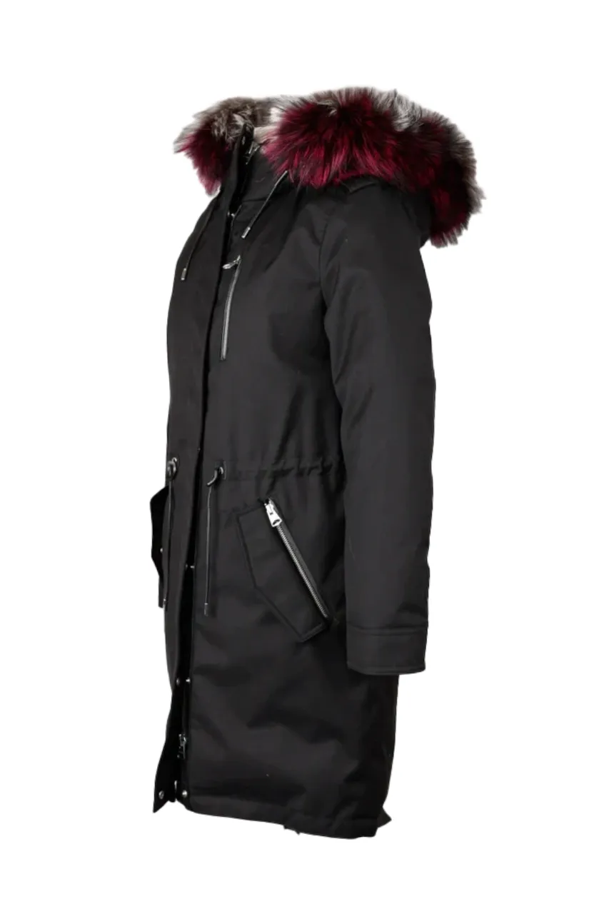 Fur Hooded Down Parka