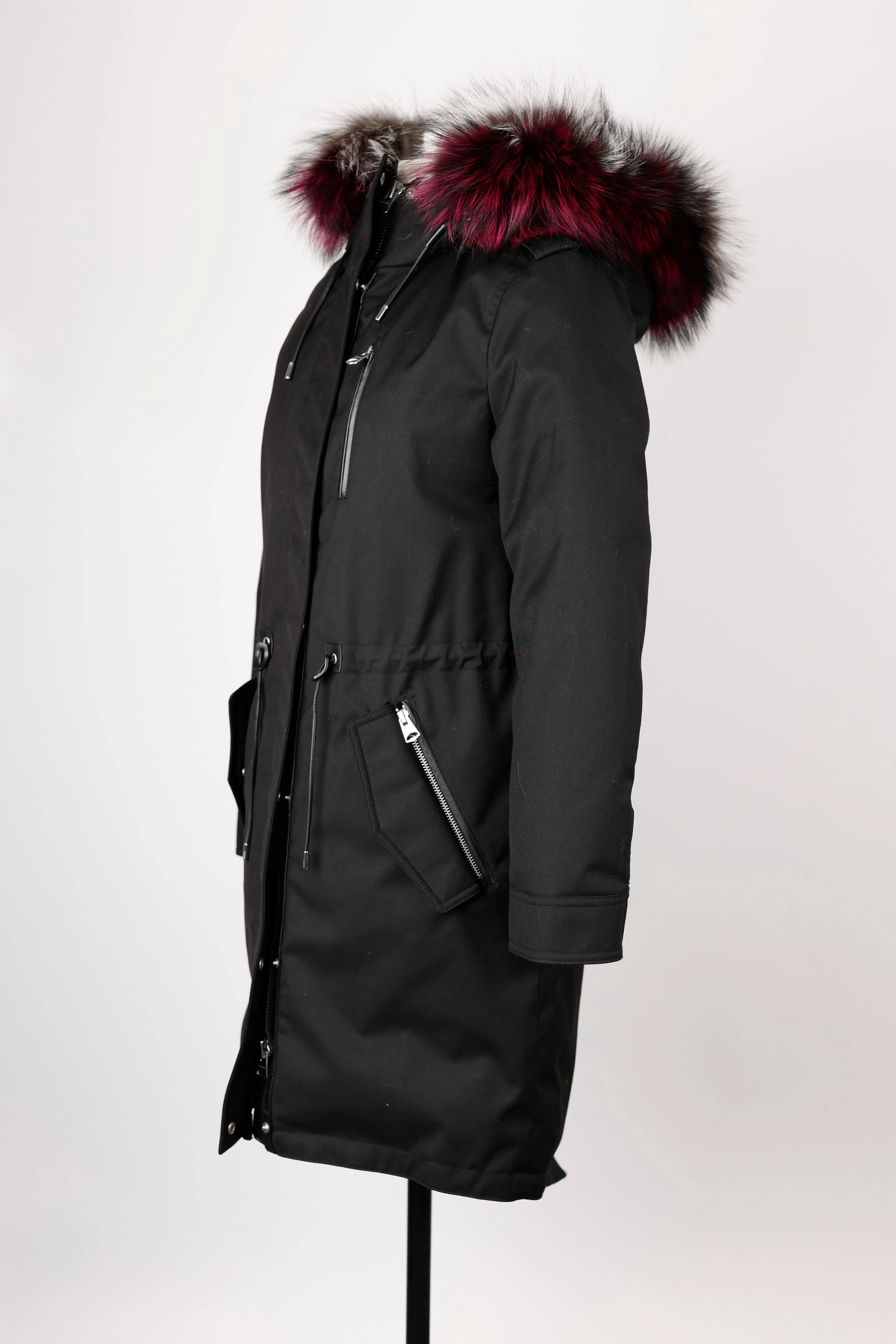 Fur Hooded Down Parka