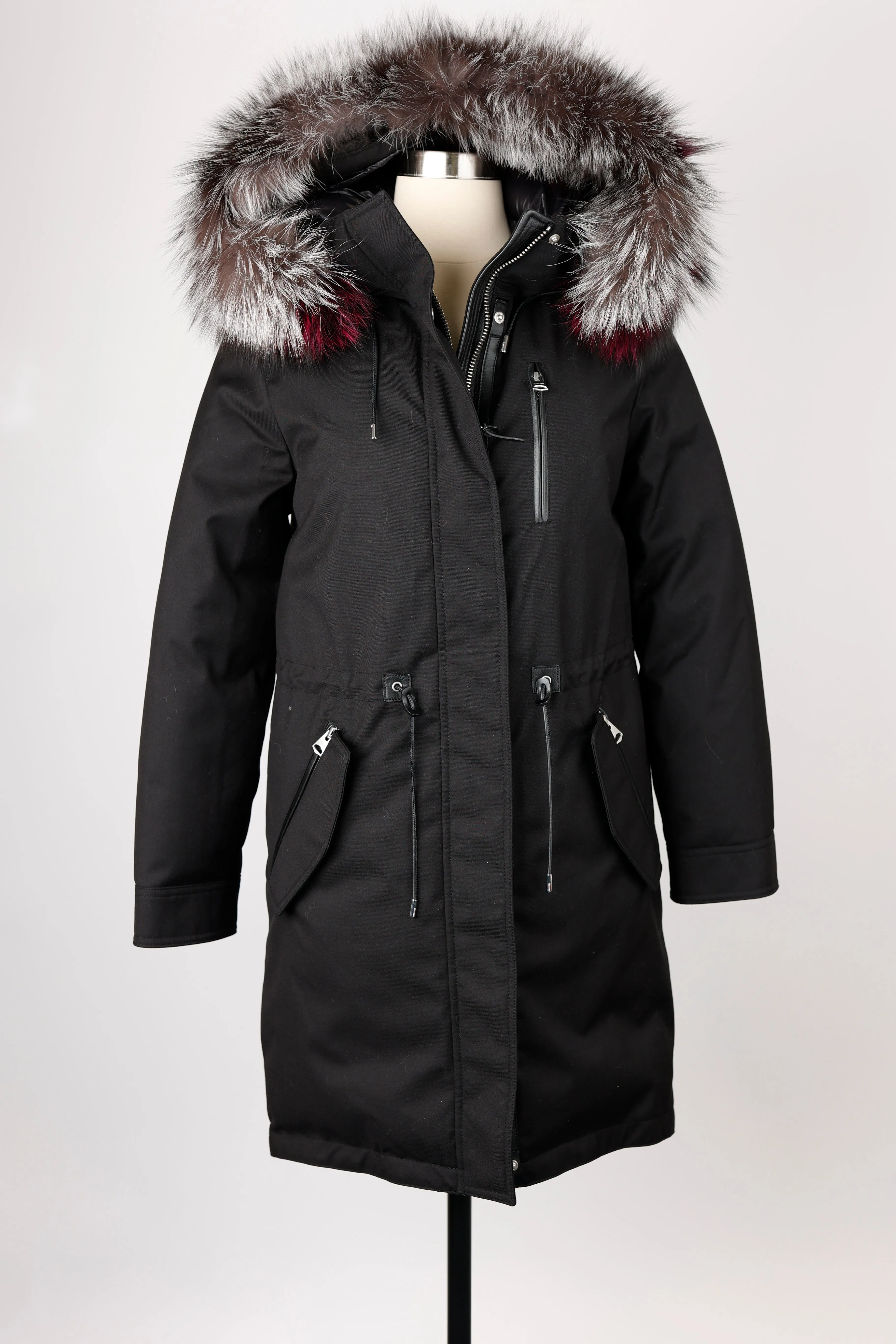 Fur Hooded Down Parka