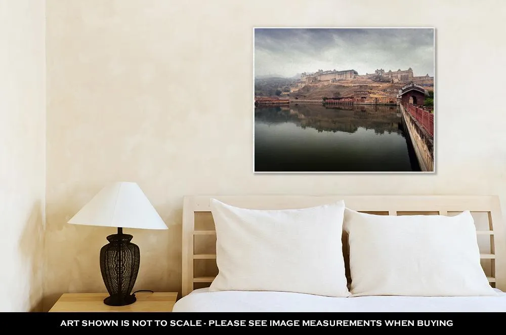 Gallery Wrapped Canvas, Amber Fort In India