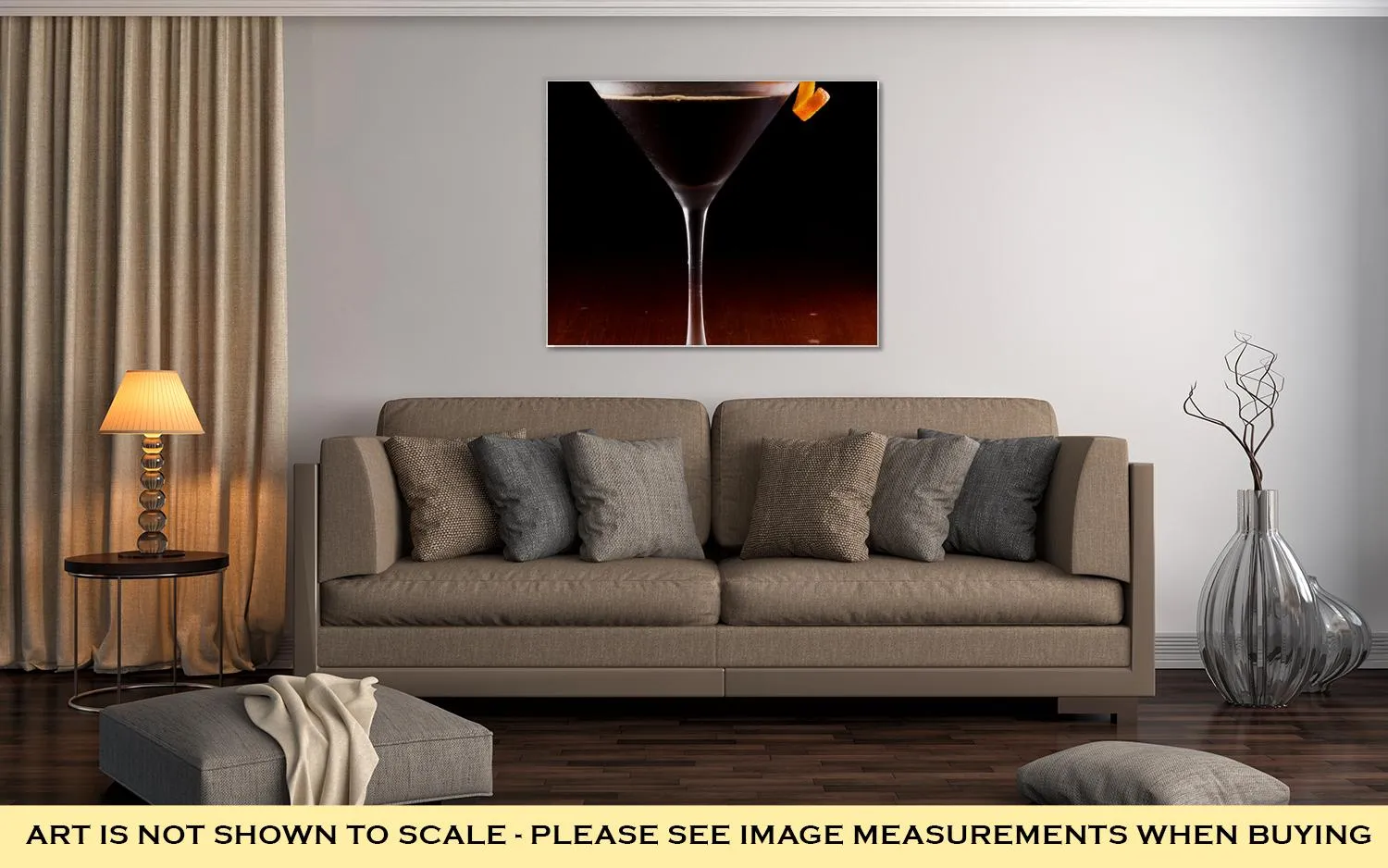 Gallery Wrapped Canvas, Espresso Martini