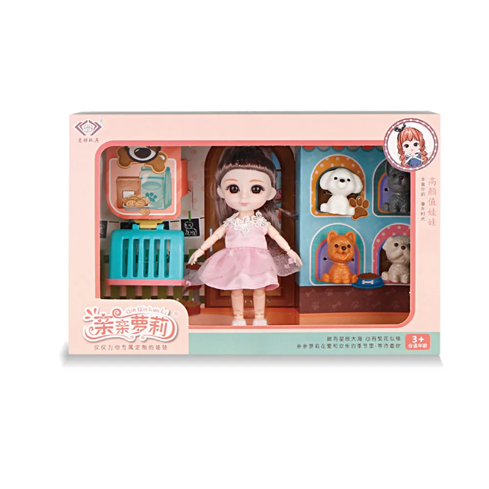 Girl Doll Toy Princess Gift Box Set, TO0042