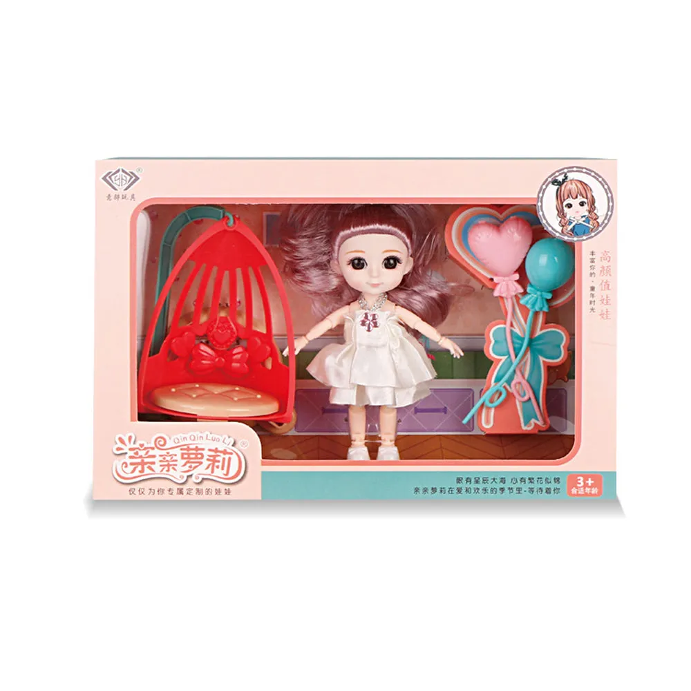 Girl Doll Toy Princess Gift Box Set, TO0042