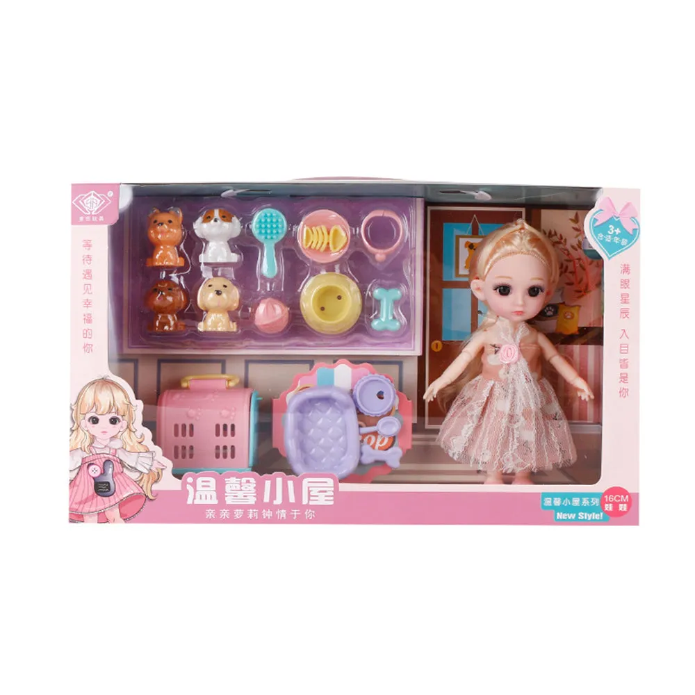 Girl Doll Toy Princess Gift Box Set, TO0042