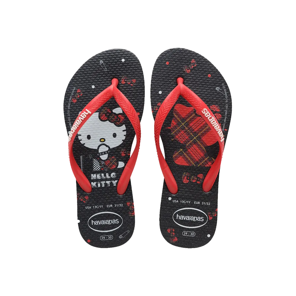 Kids Slim Hello Kitty Flip Flops