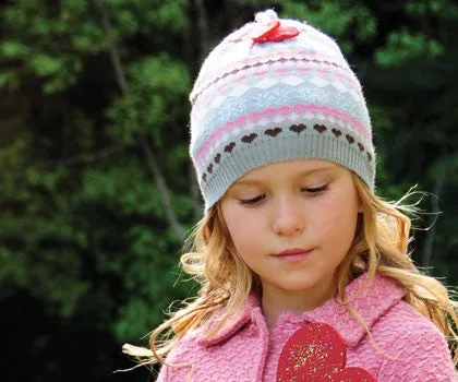 Kooringal - Girls Tassle Hula Heart Beanie