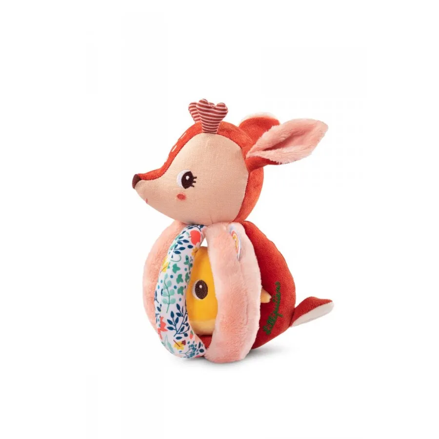 Lilliputiens Stella the Fawn Rattle with handles