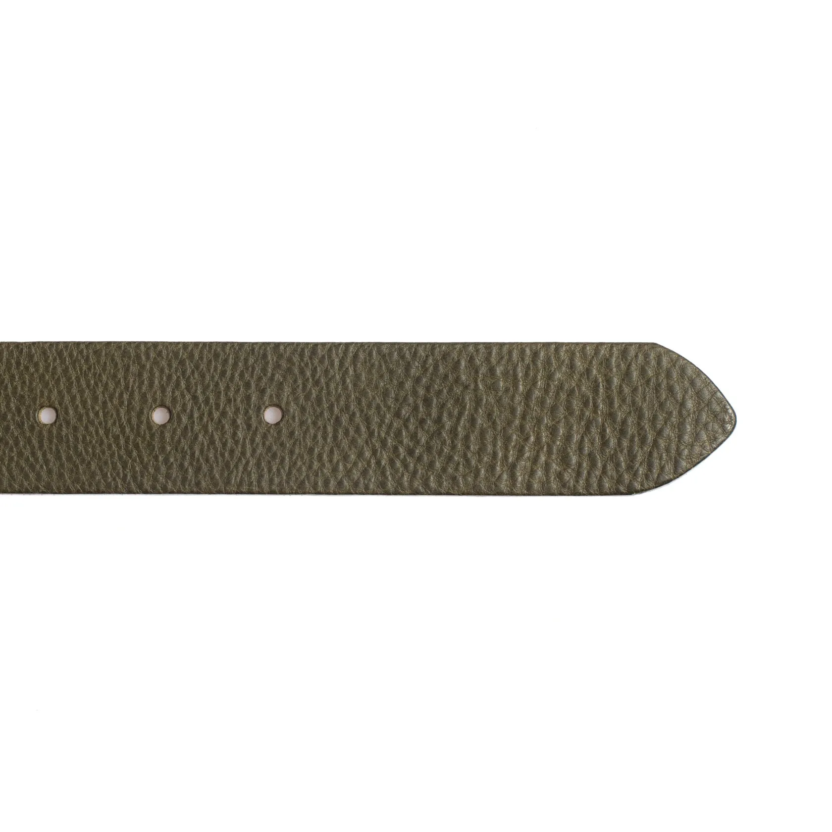 Lined Belt - Olive Badalassi Minerva Box