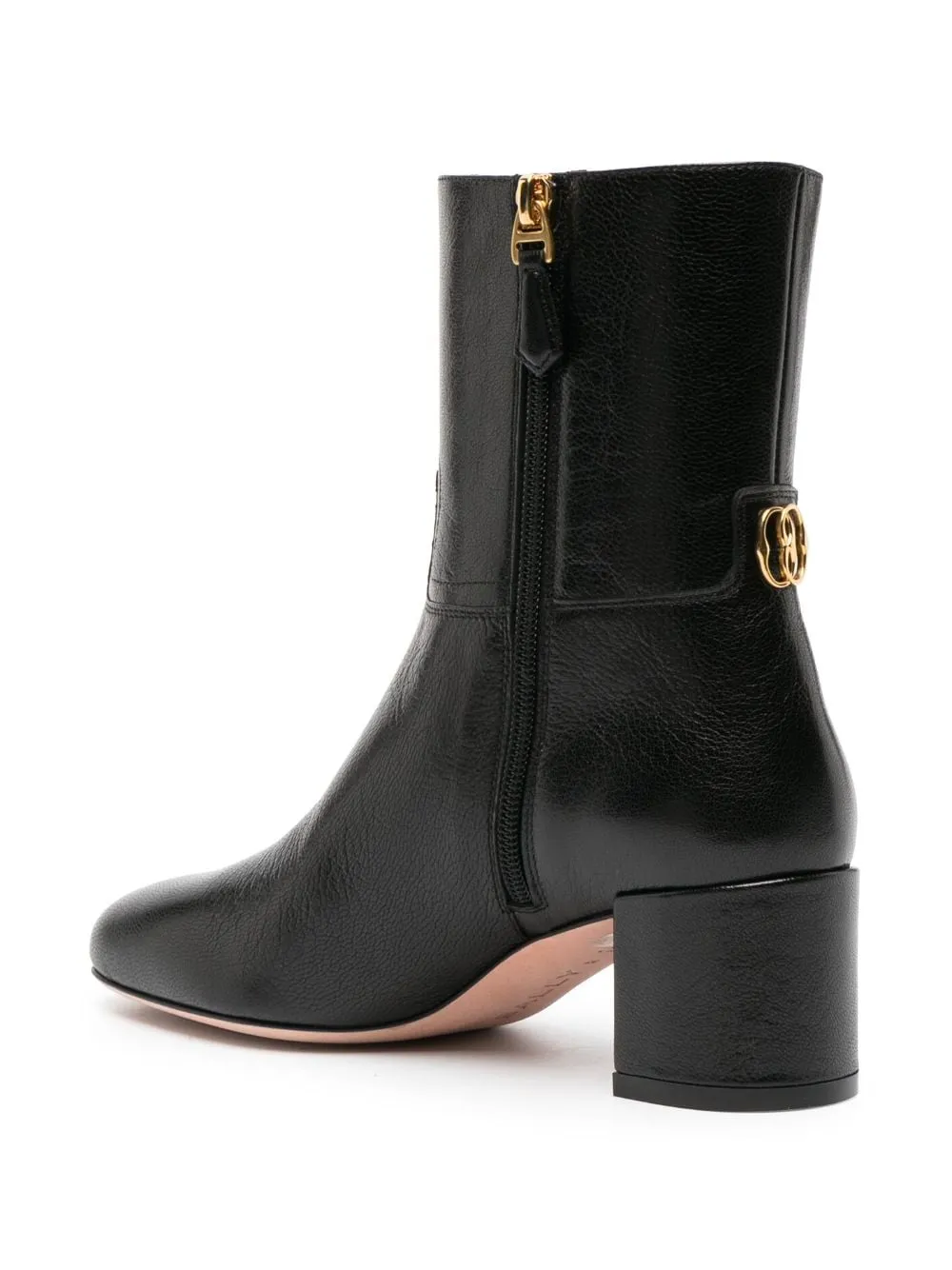 Otavine 50mm leather ankle boots