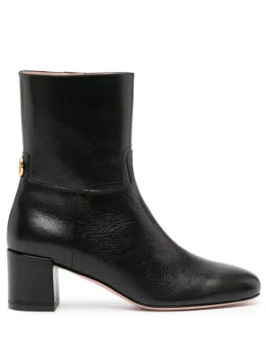 Otavine 50mm leather ankle boots