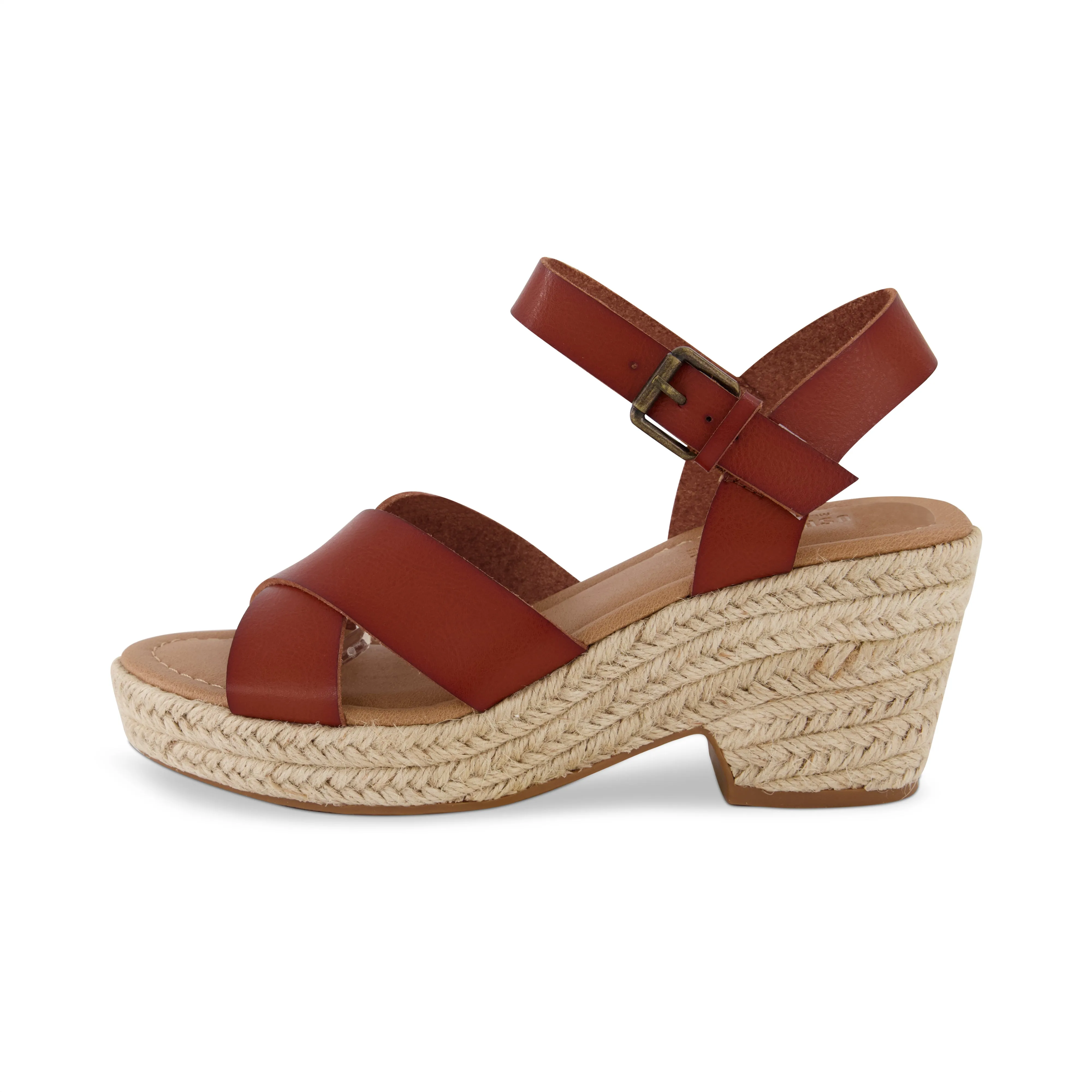 Robbie Cross Band Wedge Sandal