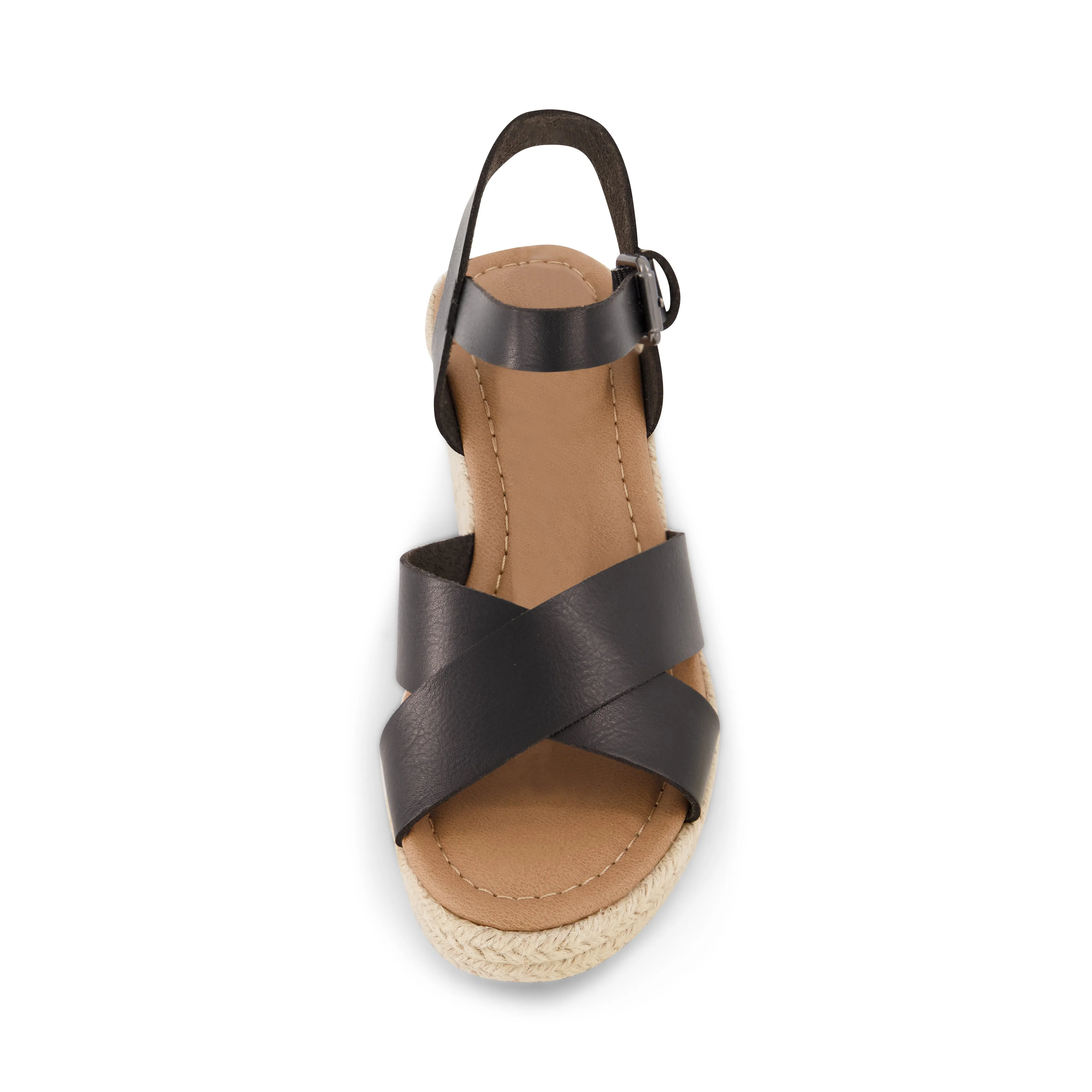 Robbie Cross Band Wedge Sandal