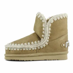 The Eskimo Shearling Boot with Rhinestone Logo