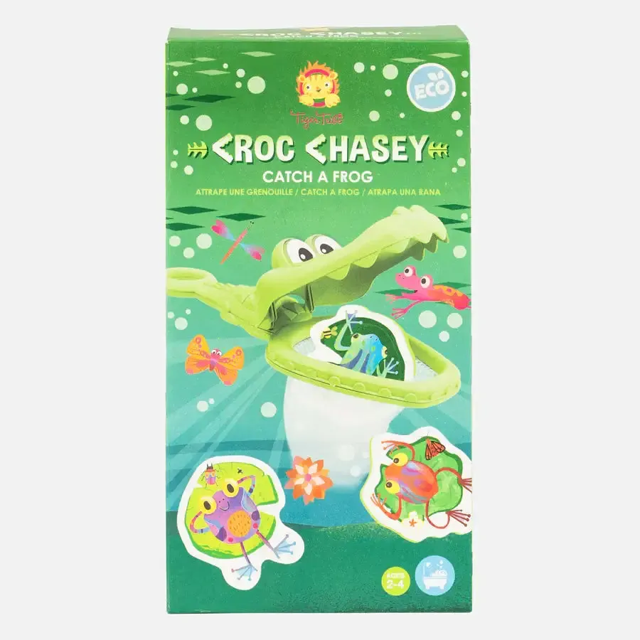 Tiger Tribe Croc Chasey -Catch A Frog Bath Toy