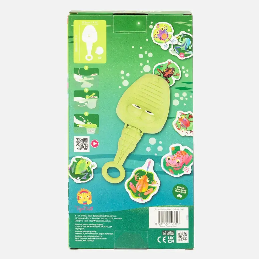 Tiger Tribe Croc Chasey -Catch A Frog Bath Toy