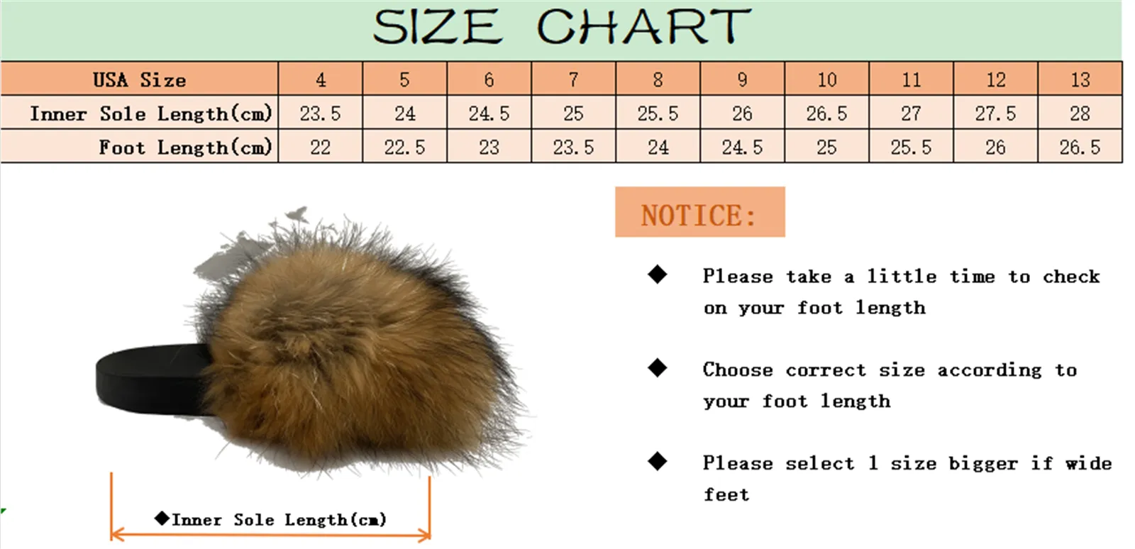 Women's Fashion Open Toe Slippers With Very Fluffy Natural Real Raccoon Fur Flat Bottom Luxury Slides